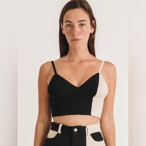 Aniela Parys Sea Mini Waffle Top size L